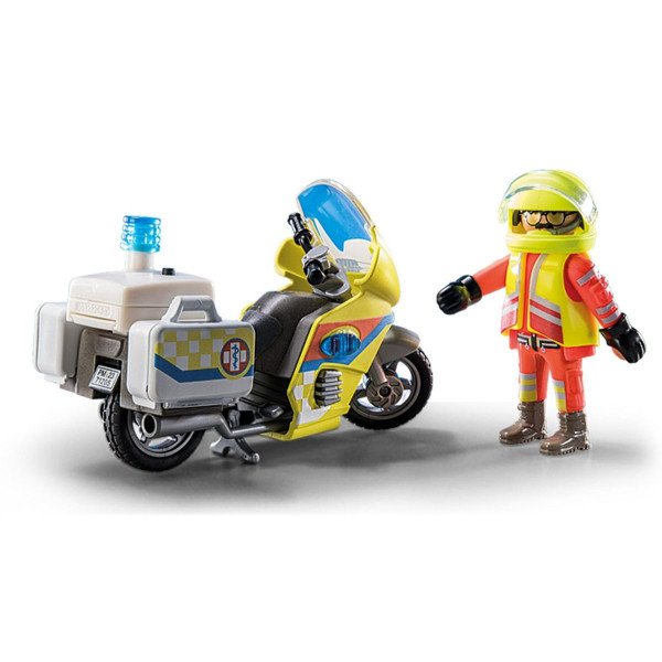Playmobil 71205: Mentőmotor villogó fénnyel