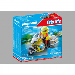 Playmobil 71205: Mentőmotor villogó fénnyel City Life Playmobil