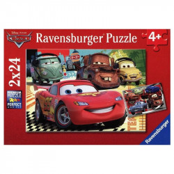Verdák új kaland 2 x 24 db-os puzzle 1-99 darabos puzzle Ravensburger