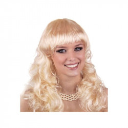 Hosszú göndör paróka - szõke, univerzális méret Jelmez kiegészítők Funny Fashion