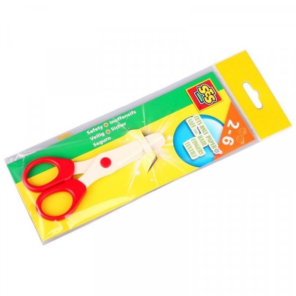 SES legömbölyített hegyû olló