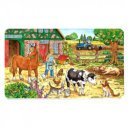 Tanyasi élet 15 darabos puzzle