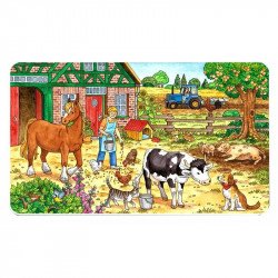 Ravensburger Tanyasi élet 15 darabos puzzle 1-99 darabos puzzle Ravensburger