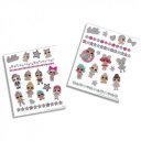 SES: L.O.L. csillogó tetoválás készlet