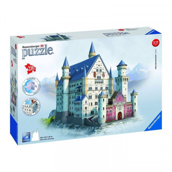 Neuschwanstein kastély 216 darabos 3D puzzle