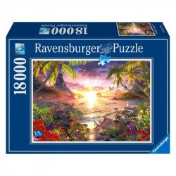 Puzzle 18 000 db - Édenkert 3000+ darabos puzzle Ravensburger