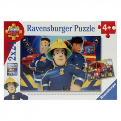 Sam a tûzoltó 2 x 24 darabos puzzle