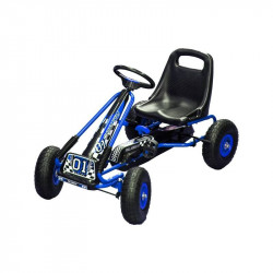 Pedálos gokart - 30 kg, kék Pedálos, ráülős járgányok Nincs