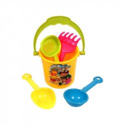 Homokozó hálóban 9 darabos készlet Homokozó, homok Nincs