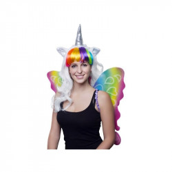 Unikornis paróka - univerzális méret Jelmez kiegészítők Funny Fashion