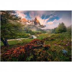 Puzzle 1 000 db - Francia Alpok