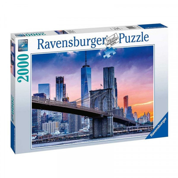 Puzzle 2000 db Brooklynból Manhattenbe