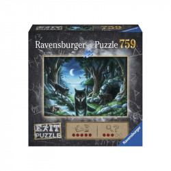 Puzzle Exit 759 db - A farkas történelem 500-999 darabos puzzle Ravensburger