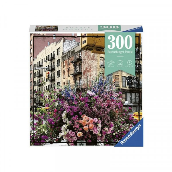 Puzzle 300 db - Virágok New Yorkban