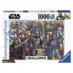 Puzzle 1000 db - The Mandarolian 1000-2999 darabos puzzle Ravensburger