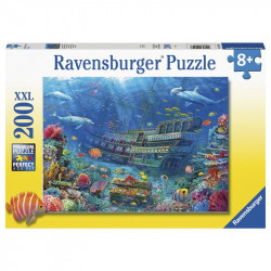 Puzzle 200 db - Hajóroncs 100-499 darabos puzzle Ravensburger