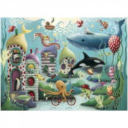 Puzzle 100 db - Vízalatti csodák