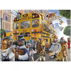 Puzzle 150 db - Állati iskola