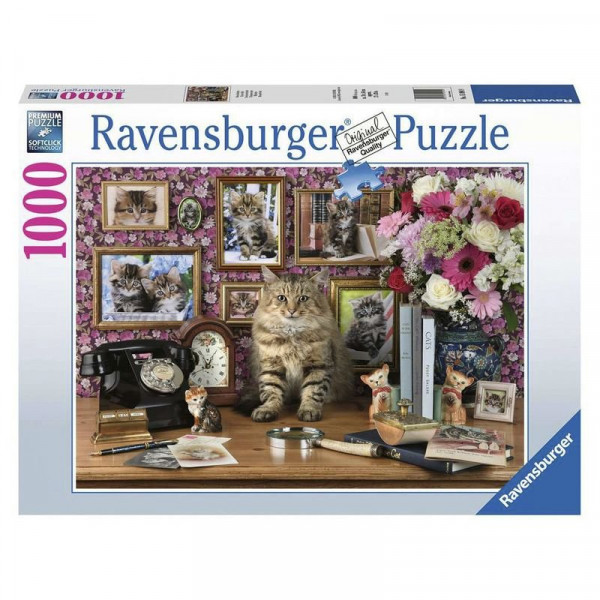 Puzzle 1000 db - Macskáim
