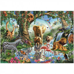Puzzle 1000 db - Dzsungelkaland