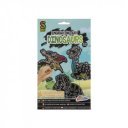 Grafix - Képkarcoló mágnesek 10 db, 2 féle (Tündér/Dinó)