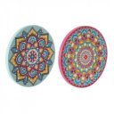 Grafix - Gyémánt festmés mandala, vászon 30 cm kör 2 ass