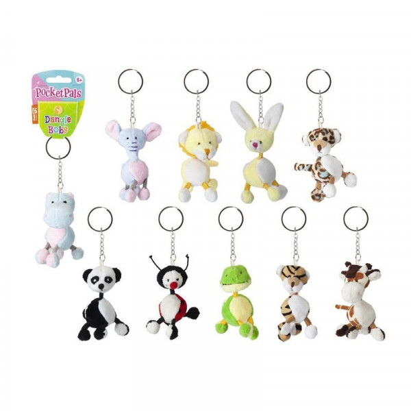 Állatfigurás kulcstartó, 8 cm Állatfigurás kulcstartó, 8 cm