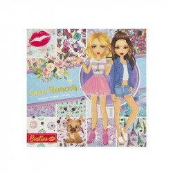 Besties - Sweet Moments 25x25 cm színes lapok a divattervezõhöz, 20 db Kreatív készlet Grafix