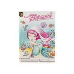 Grafix - A4 csillámos színező martica album több f