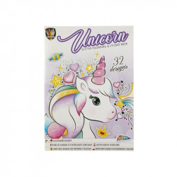 Grafix - A4 csillámos színező martica album több f