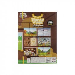 Grafix - Varázslatos ló matricaalbum + 200 matrica - 20 oldal, méret 33 x 25 cm Matrica Grafix