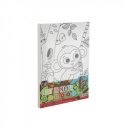 Grafix - Fess számok szerint, 4 féle - 29,7 x 19,5 cm ecsettel+ 6 festékkel