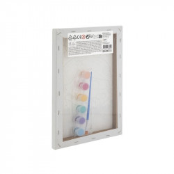 Grafix - Fess számok szerint, 4 féle - 29,7 x 19,5 cm ecsettel+ 6 festékkel