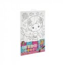 Grafix - Fess számok szerint, 4 féle - 29,7 x 19,5 cm ecsettel+ 6 festékkel