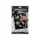 Grafix - A5 képkarcoló csillám / szivárvány 2 féle