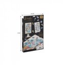 Fa puzzle Unikornis egyedi formák 130 db - keret 30 x 22 cm - FSC fa