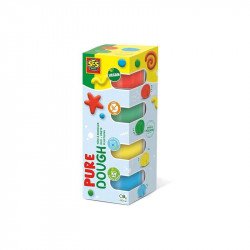 SES: Jó érzés gyurmázni - Pure 4X90gr Gyurma SES