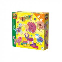 Fonal állatkák Kreatív készlet SES