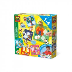 Elsõ merre lakom én? Ragasztható állatok Kreatív készlet SES