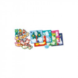 Elsõ merre lakom én? Ragasztható állatok Kreatív készlet SES