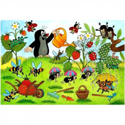 Ravensburger Kisvakond a kertben 2 x 24 db puzzle 1-99 darabos puzzle Ravensburger