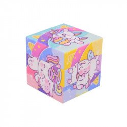Unikornis bűvös kocka Logikai-oktató társasjáték Nincs