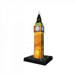 Big Ben 216 darabos 3D puzzle fénnyel