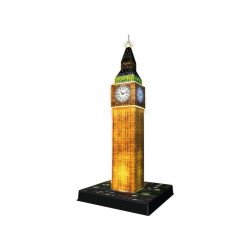 Big Ben 216 darabos 3D puzzle fénnyel 3D puzzle Ravensburger