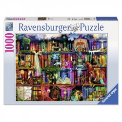 Ravensburger Puzzle 1 000 db Tündérek könvyespolca 1000-2999 darabos puzzle Ravensburger