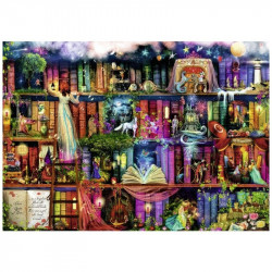 Ravensburger Puzzle 1 000 db Tündérek könvyespolca