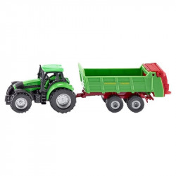 SIKU Deutz traktor univerzális utánfutóval 1:87 - 1673 Autó, jármű SIKU
