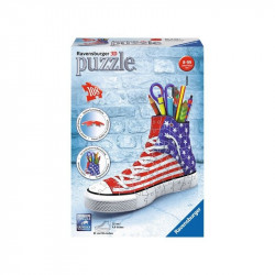 Ravensburger Amerika tornacipő 108 db-os 3D puzzle Puzzleball Ravensburger