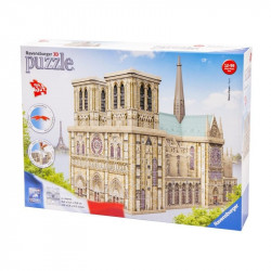 Ravensburger: Puzzle 3D 324 db - Notre Dame 3D puzzle Ravensburger