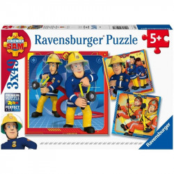 Ravensburger: Puzzle 3x49 db - Sam a mi hősünk 1-99 darabos puzzle Ravensburger